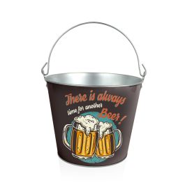 Inde - Cubo Hielo Decorativo 5 Litros, Medidas 22.5 x 18.5 cm, Modelo Lua Quttin (8 Unidades)