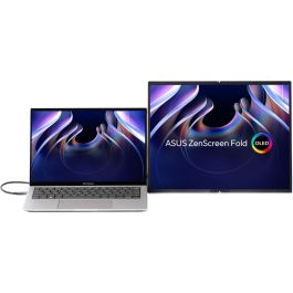 ASUS MQ17QH Monitor ZenScreen Fold 17.3" OLED Quad HD (2560x1920) 4:3 Plata