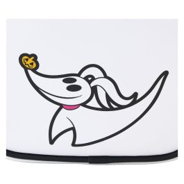 Loungefly Bolso Bandolera Zero Pesadilla Antes de Navidad Disney Piel Vegana con Monedero Reversible y Bandolera Ajustable