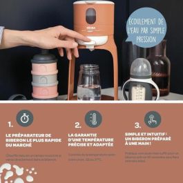 Beaba BEA3384349117153 Bib espresso, calienta biberones y ollas pequeñas, Terracota