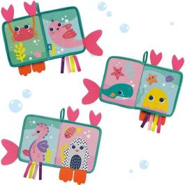 Ses Creative Libro de Baño con Colas de Animales Divertidos, Neopreno Ultraresistente, Impermeable, Ideal para Bebés +6 meses