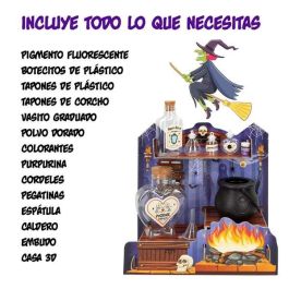 Juego cientifico crazy science la casa de las brujas con un monton de experimetos.