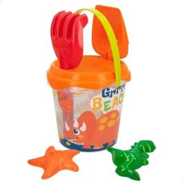 Cubo Playa Dino Beach 18 Cm Con Cedazo, Pala, Rastrillo Y 2 Moldes En Red - Modelos surtidos Precio: 8.59000054. SKU: B142MCW3CL