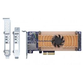 QNAP QM2-2P10G1T tarjeta y adaptador de interfaz PCIe,RJ-45 Interno
