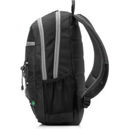 HP Mochila Activa, Negra/Gris, Compartimento Acolchado para Portátil de hasta 15.6"