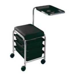 Bifull Carro de Manivela Negro - Ideal para Organización y Transporte Precio: 91.50000035. SKU: B16LXAYQCM