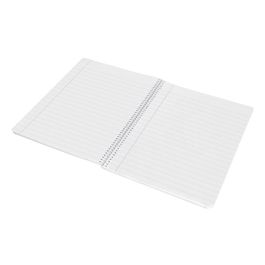 Cuaderno Espiral Liderpapel A4 Wonder Tapa Plastico 80H 90 gr Pauta Ancha 3,5 mm Con Margen Colores Surtidos 10 unidades