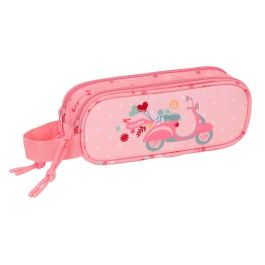 Bolso Escolar Portatodo Safta Doble Reciclado Moos Passion 80x210x60 mm