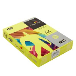 Papel Fabrisa 500 Hojas Din A4 Amarillo Fluorescente