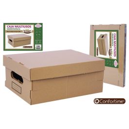 Caja Multiusos Brown 36.5x28.5x16.5 cm - Confortime (6 Unidades) Precio: 10.69000031. SKU: B1AG9SXLMP