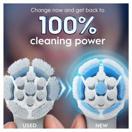 Oral-B ORA8700216778350 Recambios iO Gentle Care para Cepillos de Dientes, Pack de 8, Blanco