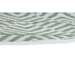 DKD Home Decor Alfombra Verde Menta Azul 150 x 150 cm (6 Unidades)