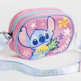 Cerdá Bolso Fantasía Stitch 14.5 x 10.5 x 4.0 cm para Niñas, Edad Mínima 36 Meses, Color Pink