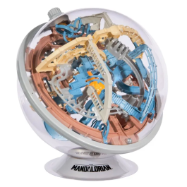 Spin Master Perplexus Star Wars Mandalorian 6073465 Laberinto 3D con 80 Obstáculos y Grogu para +8 Años