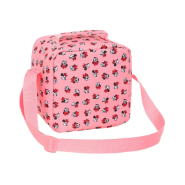 Portameriendas Térmico Minnie Mouse Beach Rosa 20 x 20 x 15 cm