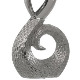 Figura Decorativa Alexandra House Living Plateado 23,5 x 9 x 38 cm