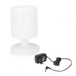 Smartwares 5000.472 Lámpara de Mesa LED Portátil Inalámbrica Batería 8-15h Uso Exterior IP44 Luz Blanca Cálida 3000K 4.7W 160lm Clase A