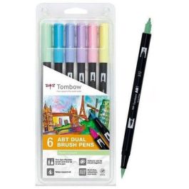 Tombow Abt Dual Brush Rotuladores Doble Punta Fina-Pincel C-Surtidos Candy Estuche 6 Ud Precio: 16.59000024. SKU: B1FH7DEA5D
