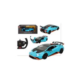 Coche radio control lamborghini huracan sto azul.2.4 ghz escala 1:14 luz en los faros. Precio: 60.452689. SKU: B1C67XCEQG