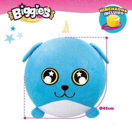 Peluche biggies crecen sin parar!suaves y tiernos. incluye bomba para inflarlo aumenta su tamaño x 10 51,5 cm - modelos surtidos