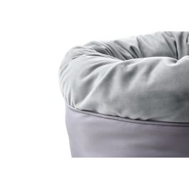 Hunter Cama Miranda para Perro y Gato 50x50 cm Gris, Poliéster Lavable, Cama Acogedora para Descanso Profundo