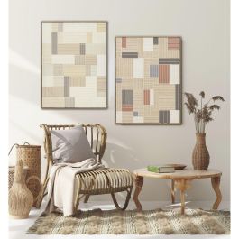 Cuadro Urban DKD Home Decor Beige Marron 3 x 80 x 60 cm (2 Unidades) Cuadro Urban DKD Home Decor Beige Marron 3 x 80 x 60 cm (2 Unidades)