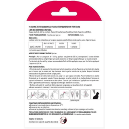 Vetocanis Pipetas Duo antipulgas y anti-garrapatas para Gatos - 2 pipetas, 5 semanas de protección