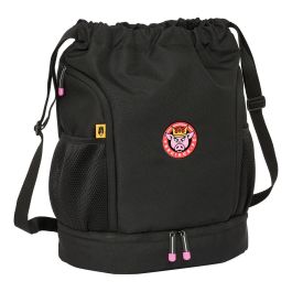 Bolsa Mochila con Cuerdas Kings League Porcinos Negro 35 x 40 x 1 cm Precio: 25.95000001. SKU: B1BLYELJ9E