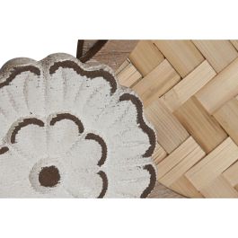 Decoracion Pared Scandi DKD Home Decor Natural 4.5 x 38 x 75 cm