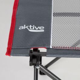 Mesa Plegable Aktive Camping Gris 62 x 50 x 50 cm (2 Unidades) Mesa Plegable Aktive Camping Gris 62 x 50 x 50 cm (2 Unidades)