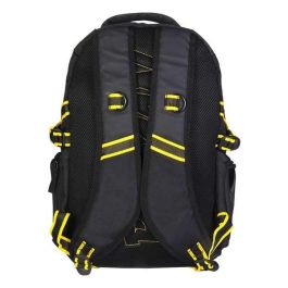 Cerdá Mochila Casual Técnica Batman Negra, 100% Poliéster, Perfecta para Uso Diario. Edad Mínima Recomendada: 16 Años