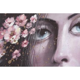 Lienzo DKD Home Decor Girl Lienzo Madera MDF 120 x 3 x 80 cm