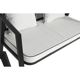 Sofa DKD Home Decor Negro Blanco 66 x 72 x 123 cm Set de 4 Sofa DKD Home Decor Negro Blanco 66 x 72 x 123 cm Set de 4