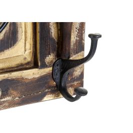 Reloj Pared Cottage DKD Home Decor Beige 15 x 37 x 81 cm Reloj Pared Cottage DKD Home Decor Beige 15 x 37 x 81 cm