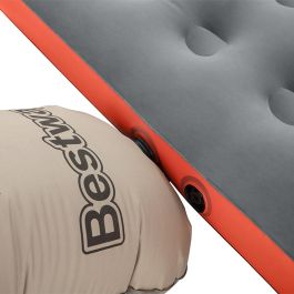 Bestway Colchón Doble Roll & Relax Hinchable 67703 203x183x22 cm Camping