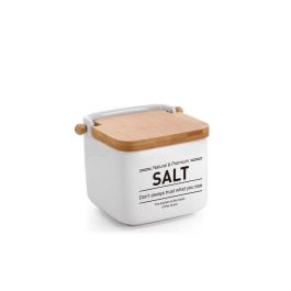 DKD Home Decor Yamazaki 22 Salero Basicos Gres Bambu Blanco Natural 12 x 11 x 14 cm (4 Unidades) Precio: 22.49999961. SKU: B1BBAWREA3