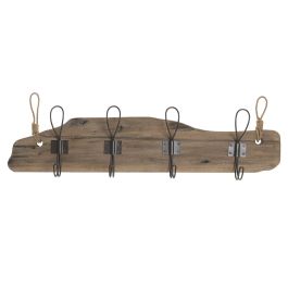 DKD Home Decor Perchero Natural Negro 91 x 23 x 12 cm (2 Unidades) Precio: 54.49999962. SKU: B135MQNL3B