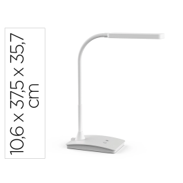 Maul Lámpara de Escritorio LED 5W 616lm Panel Táctil Doble Brazo Luz Ajustable Blanca