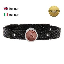 Pulsera Unisex Runner Talent Jewels TJA-1-19-02-2-235 Negro