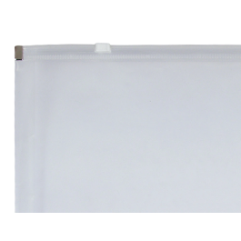 Liderpapel Carpeta Dossier A6 Cierre Cremallera Transparente Polipropileno 30x142x181 mm