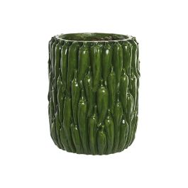 DKD Home Decor Jarrón Urban de Magnesia Verde 25 x 30 x 25 cm (2 Unidades) Precio: 53.58999976. SKU: B1ACCDAT6N
