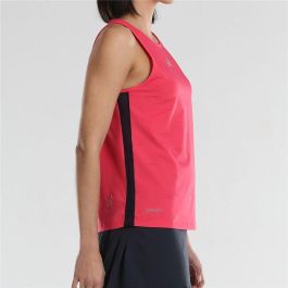 Camiseta para Mujer sin Mangas Bullpadel Unase Rojo Carmesí M