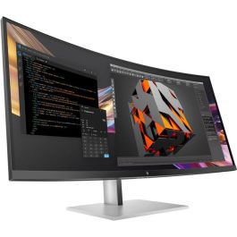 HP 738pu Monitor Curvo Ultrawide 37.5" WQHD+ Thunderbolt 4 Serie 7 Pro PVC Free