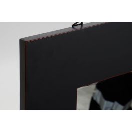 DKD Home Decor Masako Espejo Oriental Negro Rojo 2 x 90 x 70 cm