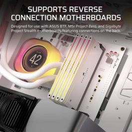 Corsair 5000T Midi Tower ATX Semitorre Cristal Blanca para Gaming y PC de Alto Rendimiento con RGB y Paneles de Vidrio Templado