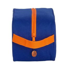 Zapatillero de Viaje Valencia Basket Azul Naranja (29 x 15 x 14 cm)