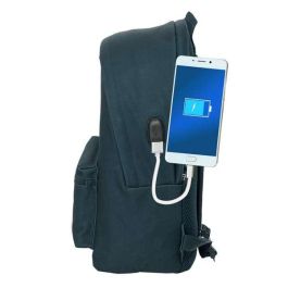 Harper & Neyer Mochila Doble para Portátil 15,6" + USB 31x44x18cm