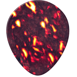 Dunlop Pack 72 Púas Guitarra Genuine Celluloid Teardrop Shell - Medium