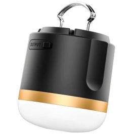 EcoFlow SCLI-B Linterna de Camping a Pilas 400lm IP54 USB-C 3600mAh Negro/Oro/Blanco