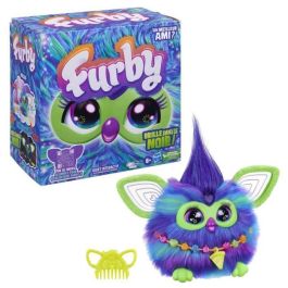 Hasbro HASF8901FA0 Furby Galaxy Peluche Interactivo Activado por Voz que Brilla en la Oscuridad para 6+ Años